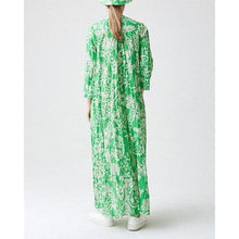 Load image into Gallery viewer, Pride paisley printed cotton maxi dress Women Clothing Hope 
