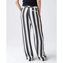 Load image into Gallery viewer, Propose striped wide-leg trouser Women Clothing Hope 
