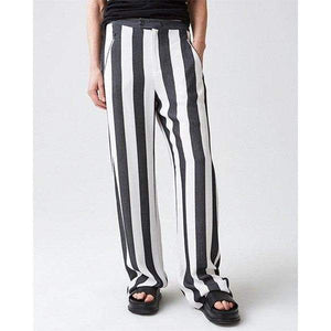 Propose striped wide-leg trouser Women Clothing Hope 