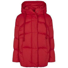 Load image into Gallery viewer, Puffy red padded nylon coat Women Clothing Just Female S 
