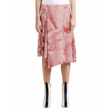 Load image into Gallery viewer, Rana pepita print asymmetrical skirt Women Clothing Whyred 
