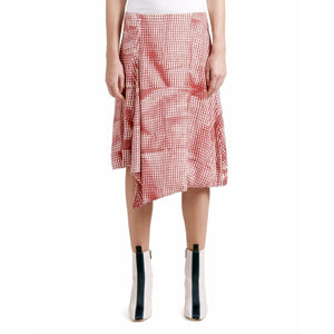 Rana pepita print asymmetrical skirt Women Clothing Whyred 