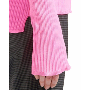 Reed neon pink turtleneck sweater UNISEX CLOTHING Hope 34 