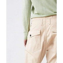 Load image into Gallery viewer, Relax beige cotton trouser Women Clothing Hope 
