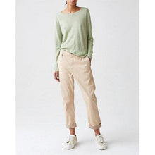 Load image into Gallery viewer, Relax beige cotton trouser Women Clothing Hope 
