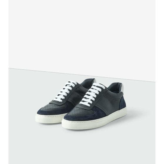 Robert leather low top sneakers Stylins.co