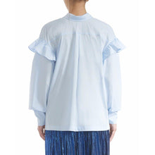 Load image into Gallery viewer, Romy cotton ruffle shirt Women Clothing Designers Remix 
