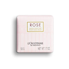 Load image into Gallery viewer, Rose Perfumed Soap Bath &amp; Body L&#39;Occitane 
