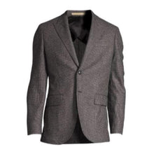 Load image into Gallery viewer, Rudy Soft Peak grey check wool blend blazer Men Clothing Whyred 
