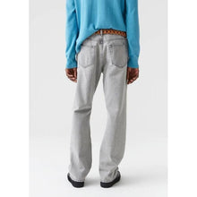 將圖片載入圖庫檢視器 Rush grey denim wide leg jeans Men Clothing Hope 
