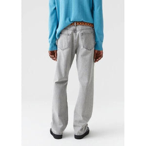Hope Stockholm Rush grey denim wide leg jeans | Stylins.co