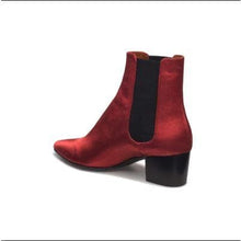Load image into Gallery viewer, SABLE fabric satin ankle boots WOMEN SHOES Whyred 
