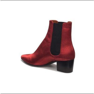 SABLE fabric satin ankle boots WOMEN SHOES Whyred 
