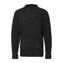 Load image into Gallery viewer, Samuel black mohair blend sweater Men Clothing Won Hundred 
