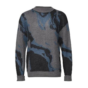 Samuel mohair blend intarsia sweater Men Clothing Won Hundred 