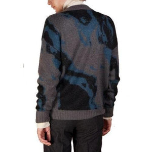 Samuel mohair blend intarsia sweater Men Clothing Won Hundred 