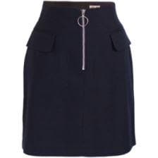Sarita Navy zip-embellished mini skirt Women Clothing Baum und Pferdgarten 