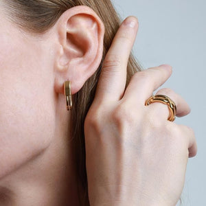 SEALED 14-karats gold chain ring Women Jewellery ALP Jewelry 