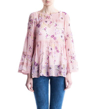 Load image into Gallery viewer, Semi couture floral printed shift blouse Women Clothing ByTiMo S 
