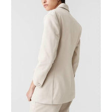 Load image into Gallery viewer, Sky sand cotton blazer Women Clothing Hope 
