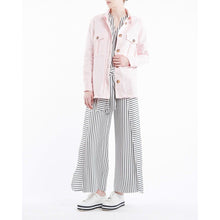Load image into Gallery viewer, Sofie silk stripe wide pants Women Clothing FWSS 
