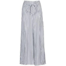 將圖片載入圖庫檢視器 Sofie silk stripe wide pants Women Clothing FWSS 
