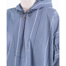 Load image into Gallery viewer, Soma striped cotton oversized hoodie Women Clothing Hope 
