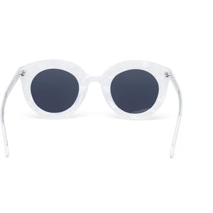 Song Of The Siren mother of pearl oversized round frame acetate sunglasses ACCESSORIES Kaibosh 