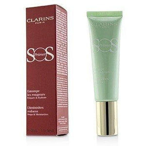 SOS Primer - # 04 Green (Diminishes Redness) Makeup Clarins 