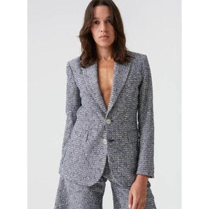 Strong cotton checked blazer Women Clothing Hope 36 