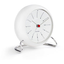 將圖片載入圖庫檢視器 Table Bankers Table Clock with alarm Home Accessories ARNE JACOBSEN 
