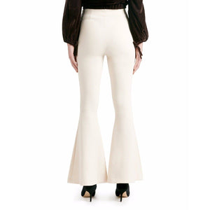 Tailored wool mix flare pants Women Clothing ByTiMo 
