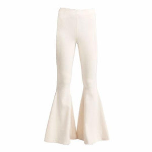 Tailored wool mix flare pants Women Clothing ByTiMo 