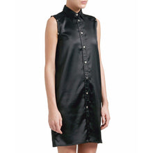 Load image into Gallery viewer, Tale satin shirt dress Women Clothing Hope 
