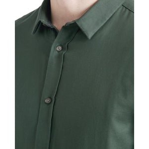 Ted A green cotton shirt Men Clothing Won Hundred S 