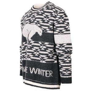 Ted merino wool jacquard sweater Men Clothing Holzweiler 