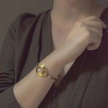 將圖片載入圖庫檢視器 THE TIME 14-karats rose gold and pearl bracelet Women Jewellery ALP Jewelry 
