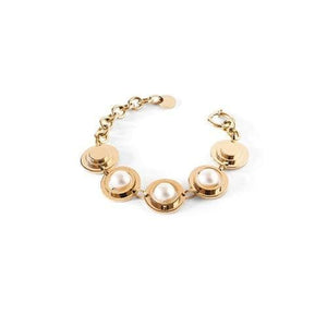 THE TIME 14-karats rose gold and pearl bracelet Women Jewellery ALP Jewelry 