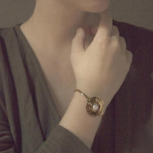 將圖片載入圖庫檢視器 THE TIME 14-karats rose gold and pearl bracelet Women Jewellery ALP Jewelry 
