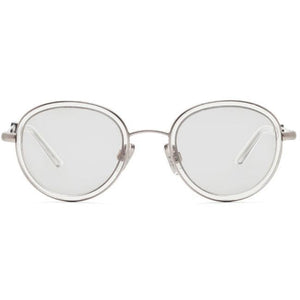 The Woodstock Effect Magic Dusk round frame metal and silver tone sunglasses ACCESSORIES Kaibosh 