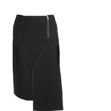 Load image into Gallery viewer, Theresa wool asymmetrical midi skirt Women Clothing House of Dagmar 

