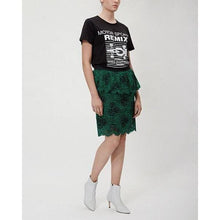 將圖片載入圖庫檢視器 Travis Motor printed cotton tee shirt Women Clothing Designers Remix XS 
