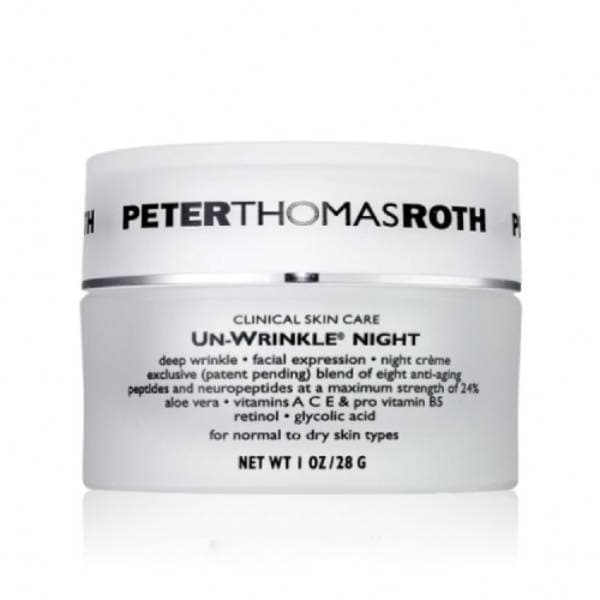Un-Wrinkle Night Cream Skincare Peter Thomas Roth 