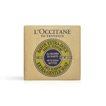 Load image into Gallery viewer, Verbena Shea Butter Extra Gentle Soap 100g Bath &amp; Body L&#39;Occitane 
