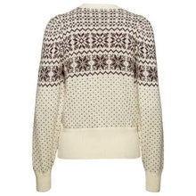 Load image into Gallery viewer, Vespa winter snowflake intarsia wool mix sweater Women Clothing Designers Remix 
