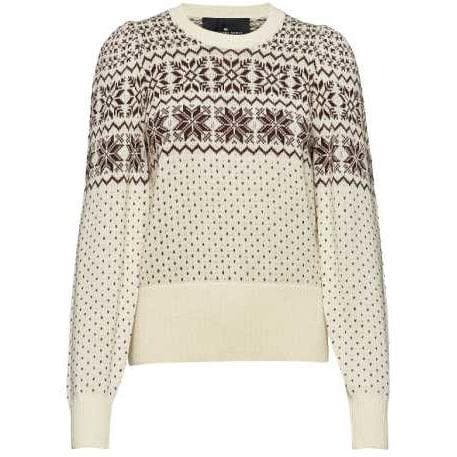 Vespa winter snowflake intarsia wool mix sweater Women Clothing Designers Remix XS 