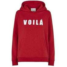 將圖片載入圖庫檢視器 Voila logo hooded sweat Women Clothing Just Female XS 

