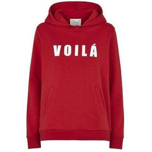 Voila logo hooded sweat Women Clothing Just Female XS 
