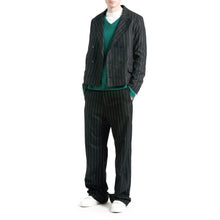 Load image into Gallery viewer, Wit wool striped double breasted blazer Men Clothing Hope 
