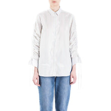 Load image into Gallery viewer, Yoko stripe poplin oversize shirt Women Clothing Won Hundred 34 
